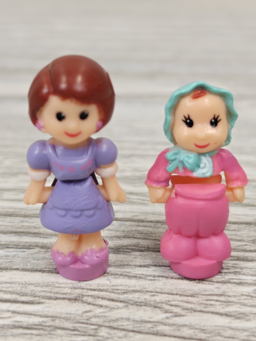 Vintage 1994 My Pretty Dollhouse Figures-Lewis Galoob baby doll & Lewis Galoob